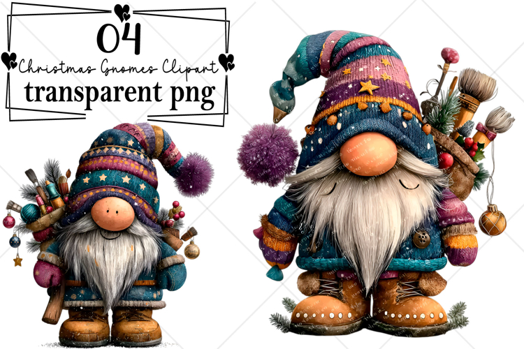 Christmas Gnomes Png Image 18