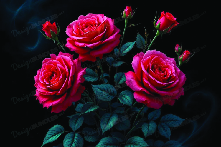 Red Roses Clipart Image 5