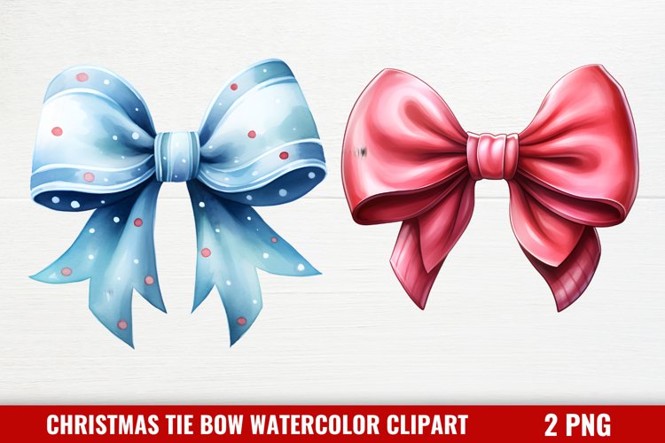 Christmas Bow Clipart Image 9
