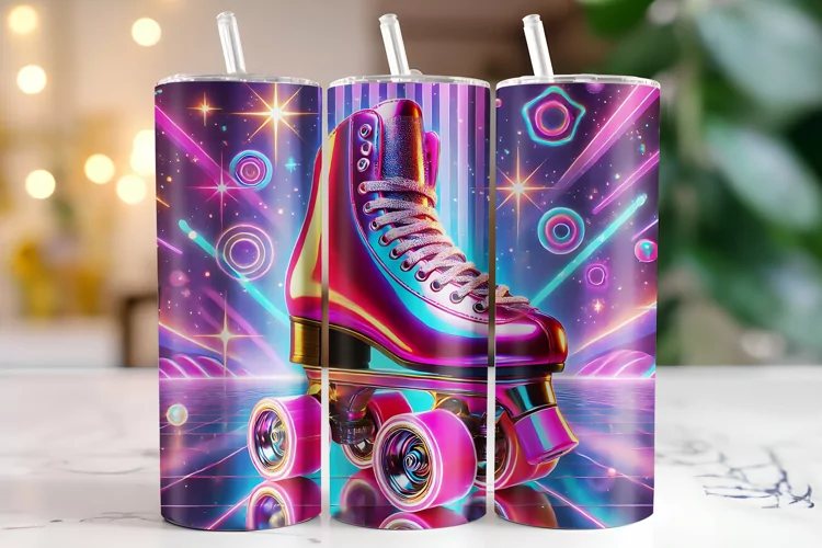 Skates Tumbler Wrap | Sublimation | Tumblers
