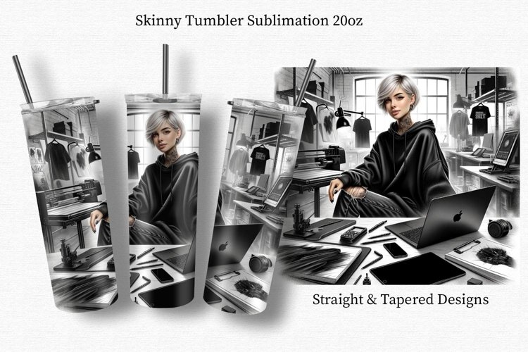 Woman Tumbler Wrap, Tumbler Wrap 20oz, Tumbler Wrap