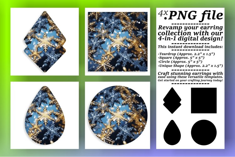 Glistening Snowflakes Showcase: Sublimation Treasures example image 1