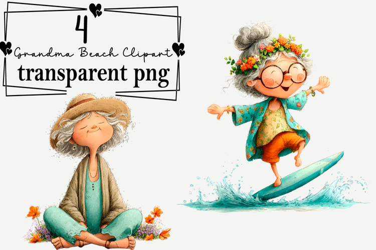 Watercolor Beach Clipart Image 14