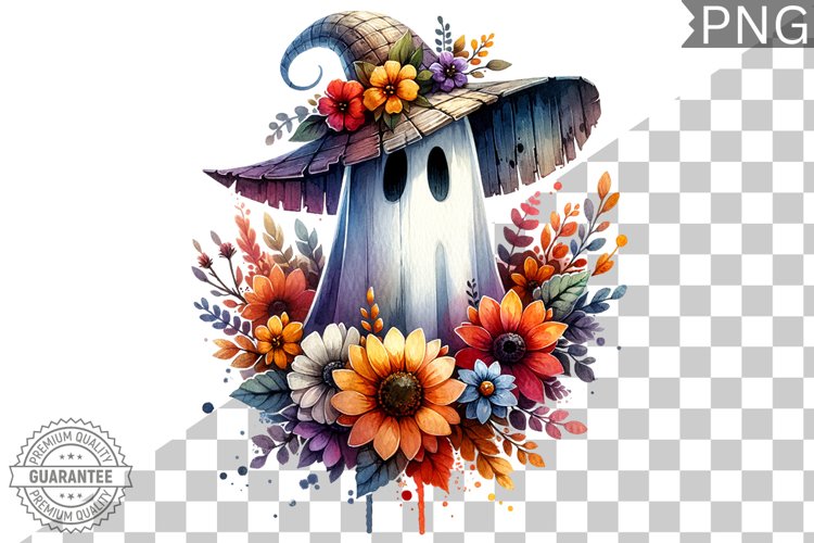 Halloween Ghost Clipart Image 24