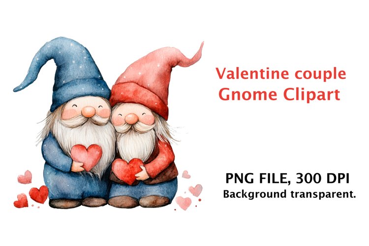 Valentine Gnome Clipart Image 16