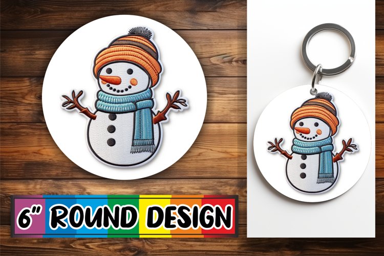 Cute Snowman Clipart Image 10