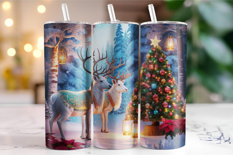 Christmas Tumbler Wrap Image 6
