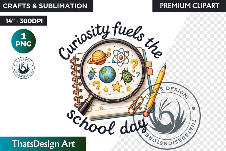Back to School PNG Clipart, Classroom Motivational Decor png