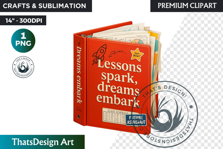 Back to School PNG Clipart, Classroom Motivational Decor png
