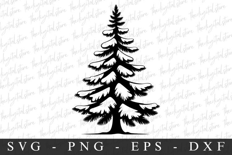 Merry Christmas Tree Svg Image 12