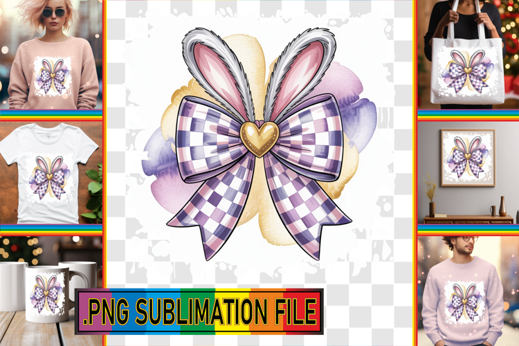 Timeless TSHIRT Designs PNG, Easter Bow