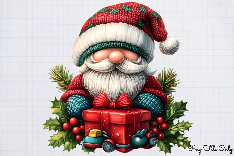 Christmas Gnome Clipart