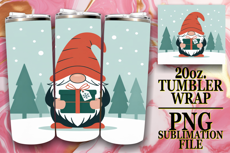 Christmas Tumbler Wrap Image 11