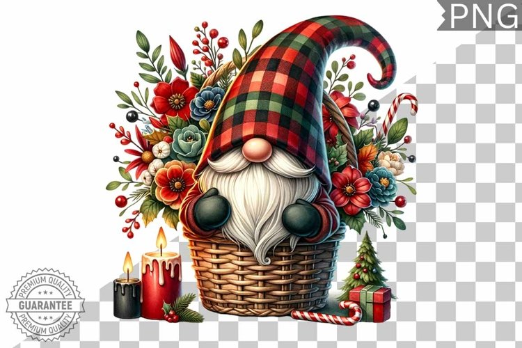 Christmas Gnome Clipart Image 7