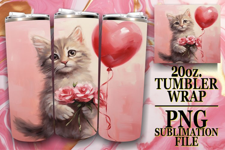 Lovebirds Tumbler Wrap example image 1