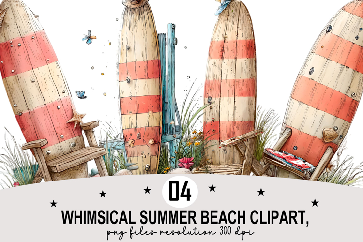 Cute Summer Clipart Image 5