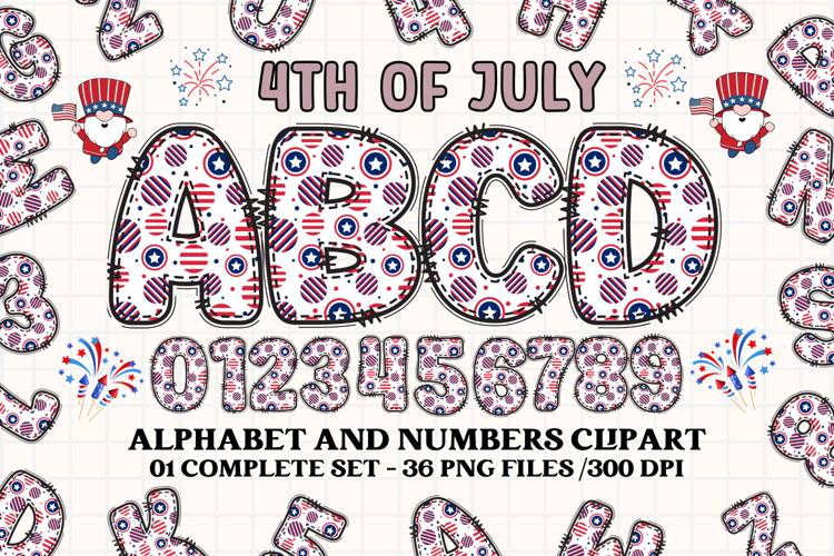 Fourth Of July Doodle Image 8