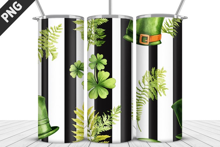 St Patricks Day Tumbler Wrap| Sublimation Design