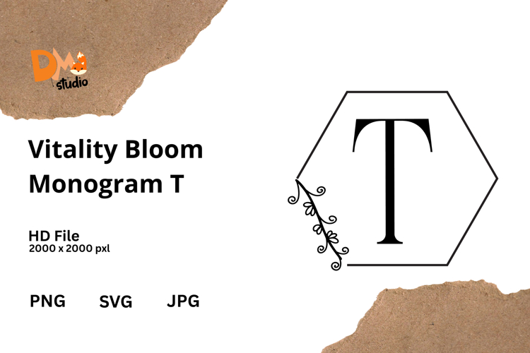 Vitality Bloom Monogram