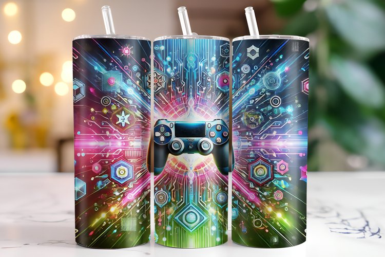 Gamer Tumbler Wrap | Sublimation | Tumblers