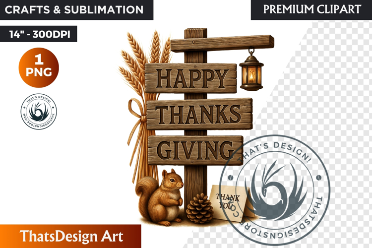 Cozy Thanksgiving greetings PNG, Grateful Quotes Clipart