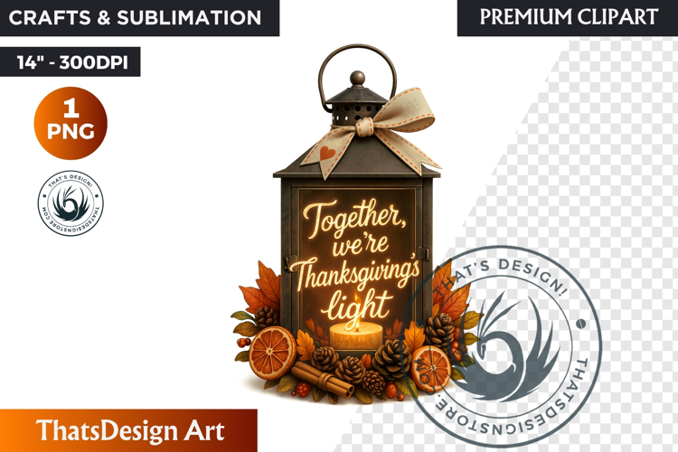 Cozy Thanksgiving greetings PNG, Grateful Quotes Clipart