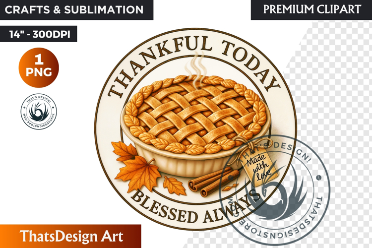 Cozy Thanksgiving greetings PNG, Grateful Quotes Clipart