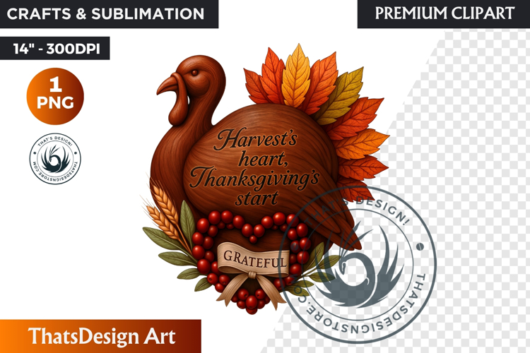 Turkey Clipart Image 16