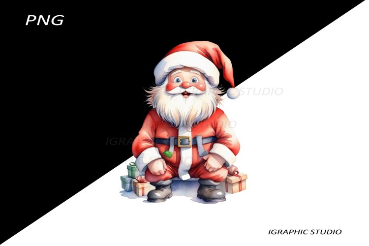 Santa Clause Clipart Image 21