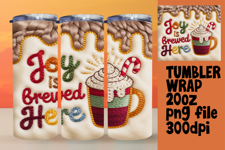 CHIC 20oz Tumbler Template for DIY , Holiday