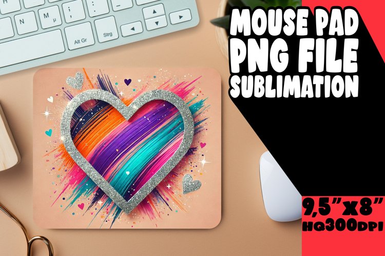 BLISSFUL DESK PAD GIFT MAGIC, Heart