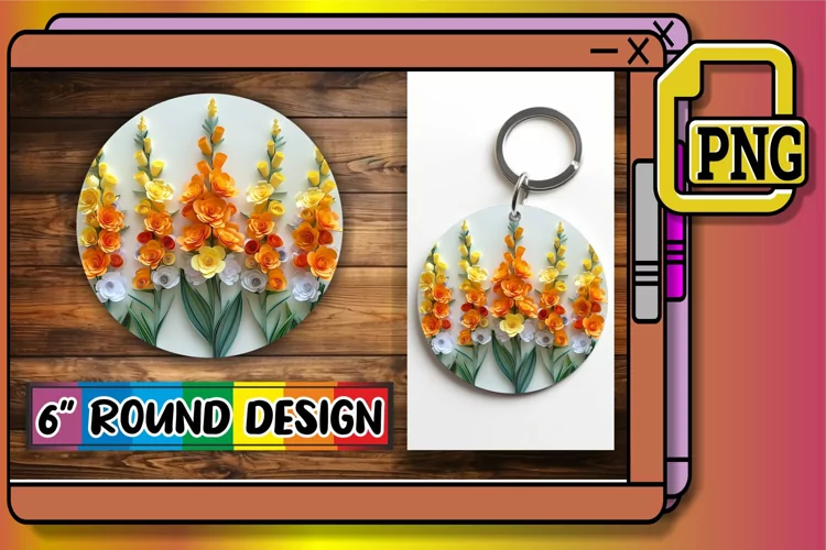 Vibrant 3D Petal Sublimation Essentials