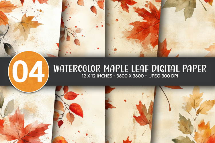Maple Leaf Digital Paper