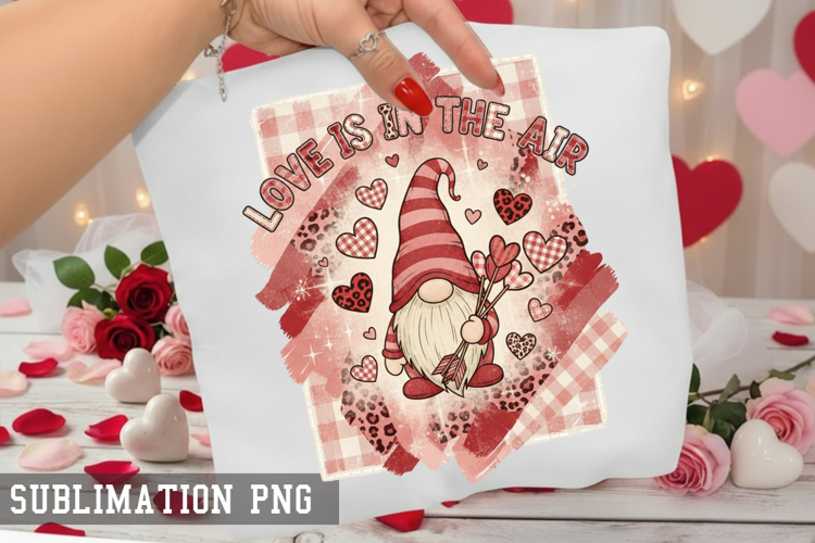 Love is in the air Sublimation PNG - Valentine Design