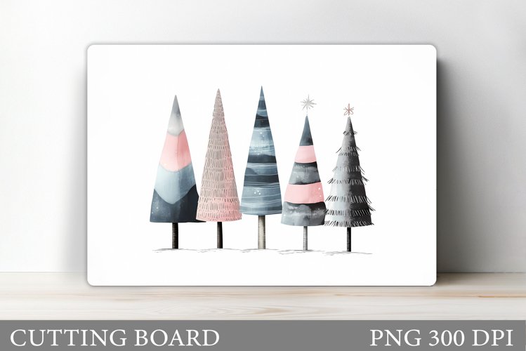 Christmas Tree Cutting Board Design. Kitchen Cutting Board example image 1