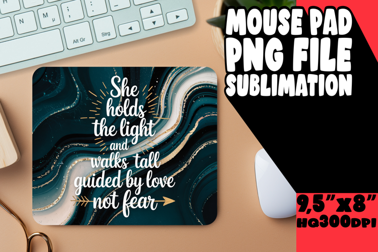 LUMINOUS mouse pad Gift Ideas, Religious