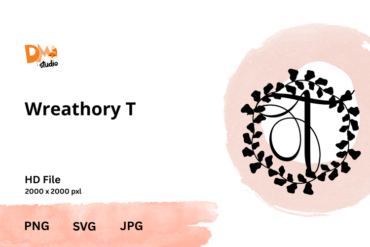 Wreath Monogram SVGs