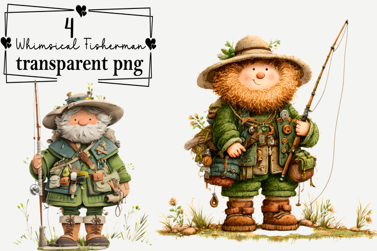 Cute Fishing Clipart Image 2