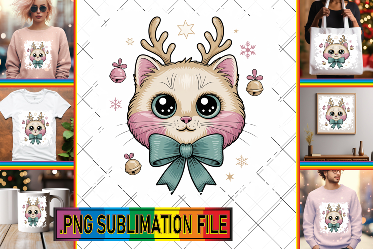 Timeless Tote Bag Magic Ideas, Cute Christmas example image 1