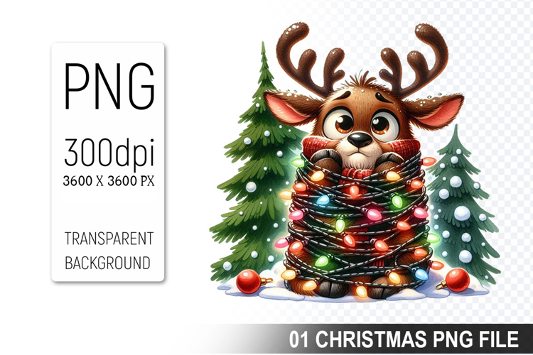 Reindeer Clipart Image 20
