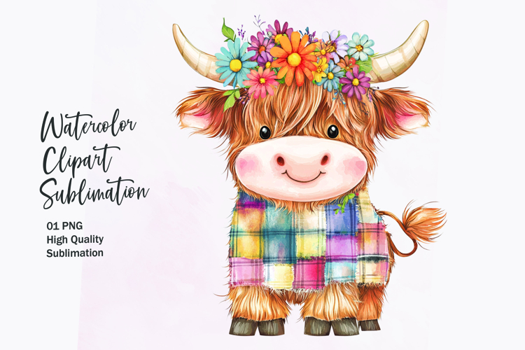 Highland Cow Clipart