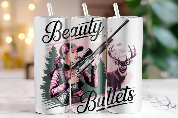 Beauty Bullets Tumbler Wrap | Sublimation | Tumblers