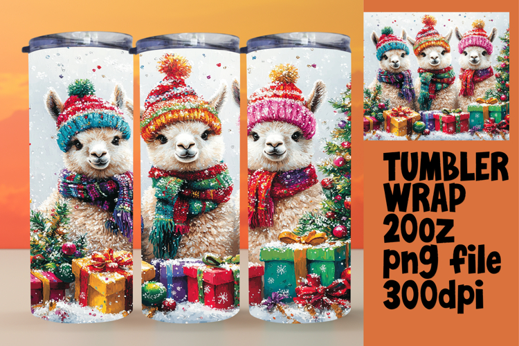 Christmas Tumbler Wrap Image 12