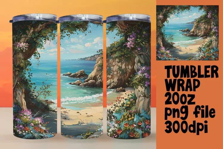 Picturesque Panorama Tumbler Design 20oz