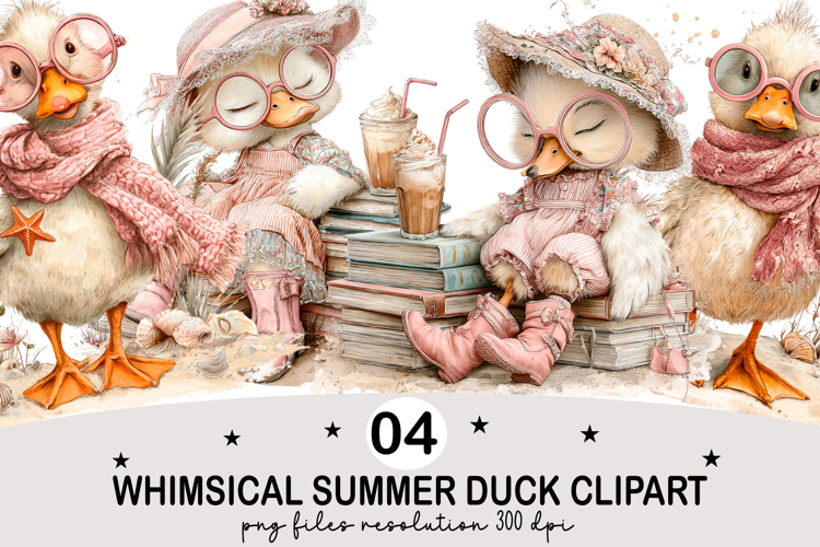 Cute Duck Clipart Image 14