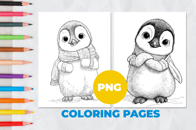 Northern penguin Coloring Pages | Coloring book