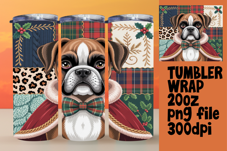 Sublimation Ready 20oz Tumbler , Holiday Pets