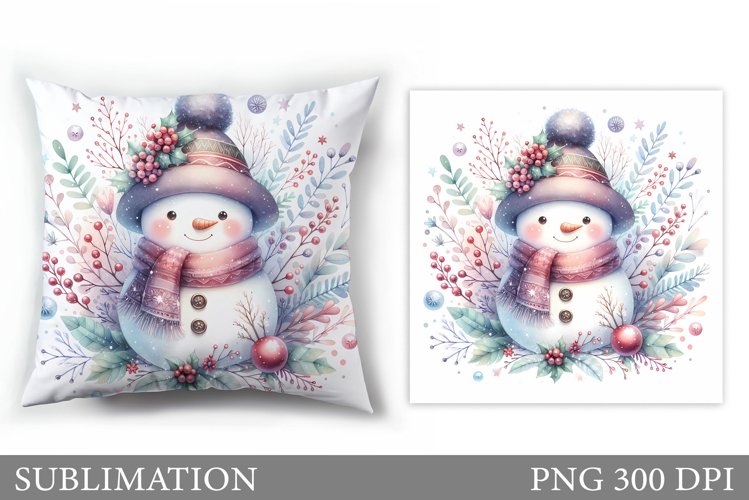 Cute Snowman Clipart Image 17