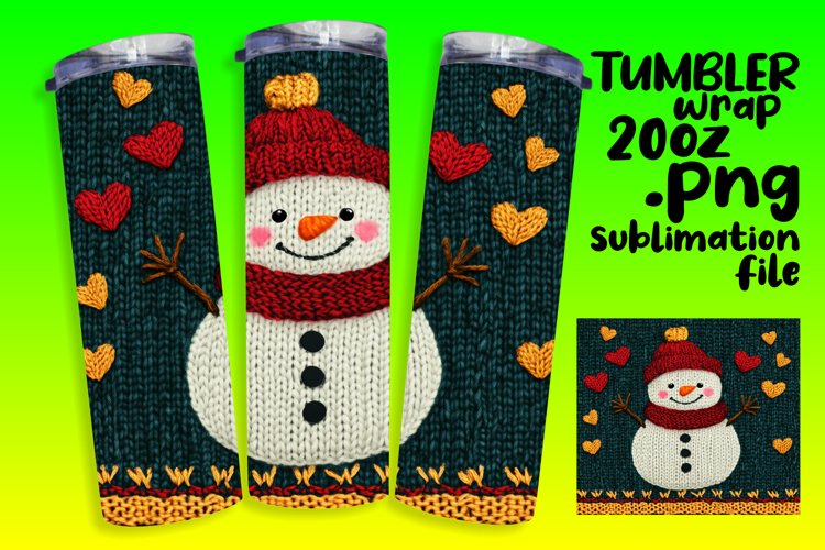 Christmas Tumbler Wrap Image 2