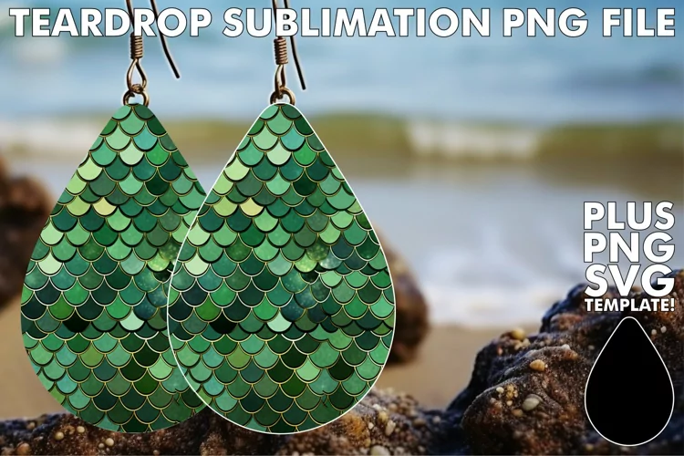 Glossy Mermaid Scales: 3D Sublimation Wonders